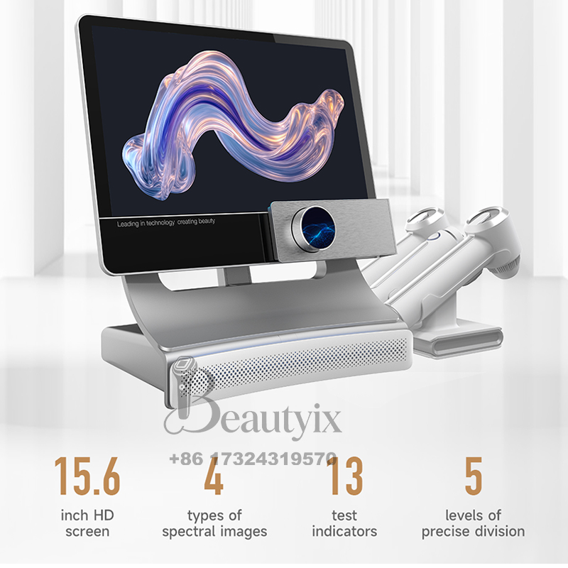 Skincare Ls - 3D AI Gezichtshuidanalysator Professionele Huidscanner Tester