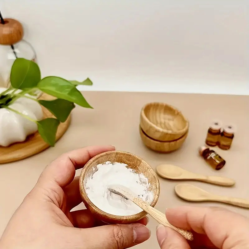 Skincare Viral Tiktok - Bamboe gezichtsmasker mengkomset, DIY gezichtsverzorgingsgereedschap, gezichtsmasker