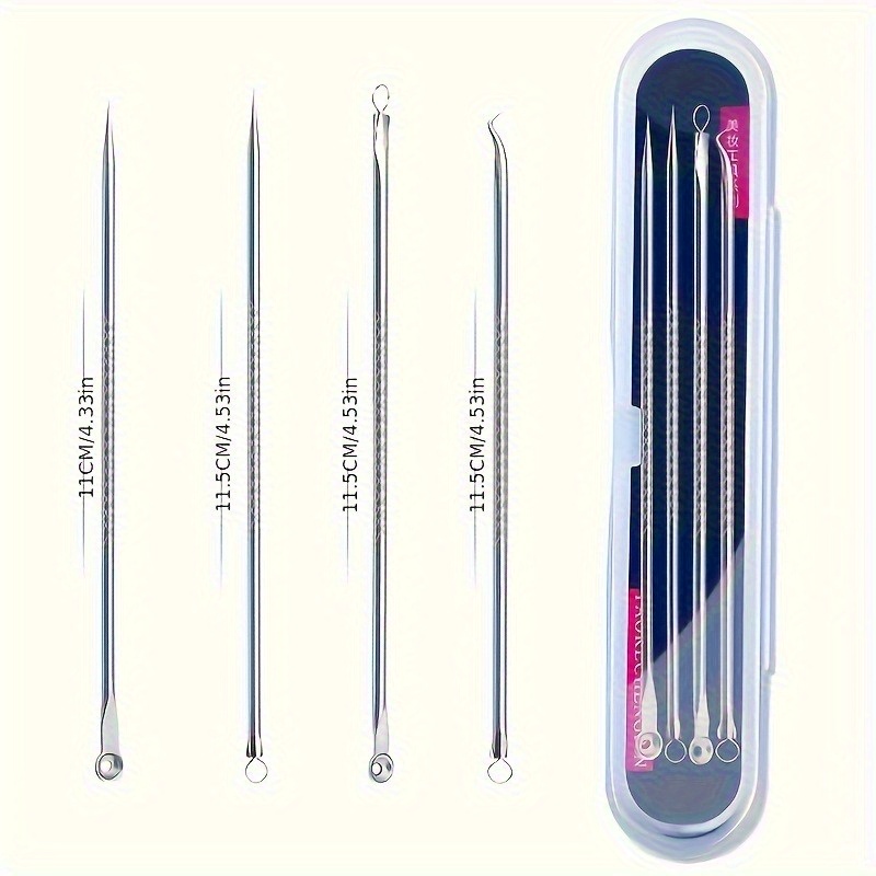 Mee-eter Acne Naald Set 4-Pack - Skincare Viral Tiktok recensie en prijs